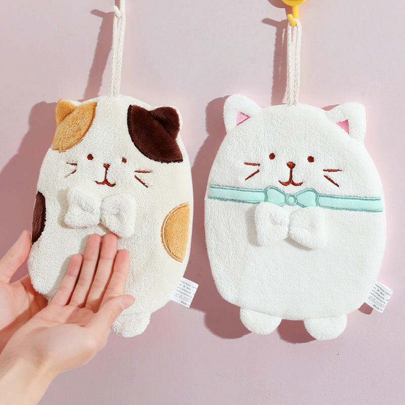 Cute Kitten Hand Towel - Model