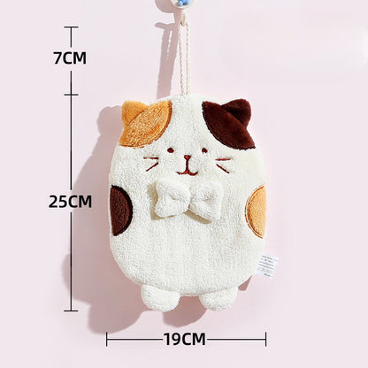 Cute Kitten Hand Towel - Dimensions