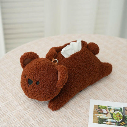 Adorable Animal Tissue Cover - Bear