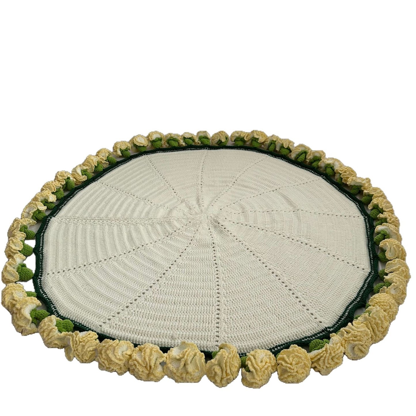 Hand-Crocheted Flower Bouquet - Carnation