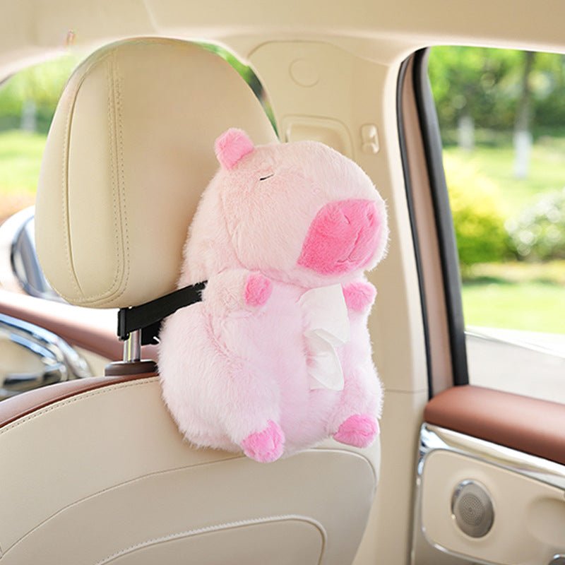 Capybara Tissue Holder - Pink